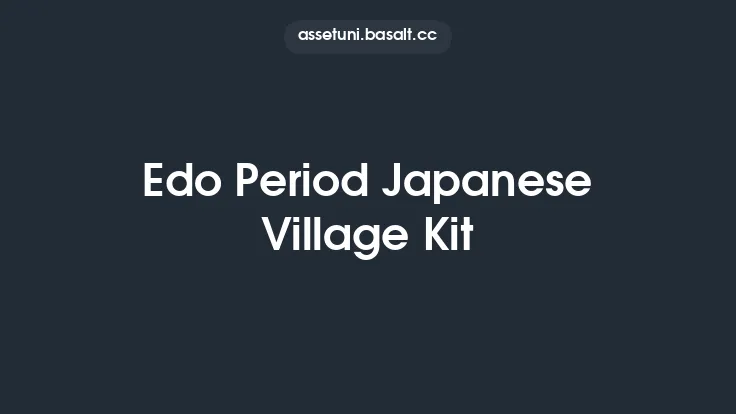 Edo Period Japanese Village Kit Thumbnail