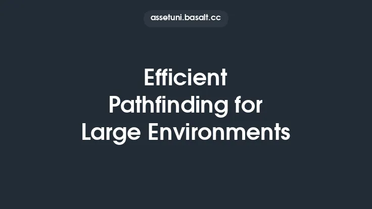 Efficient Pathfinding for Large Environments Thumbnail