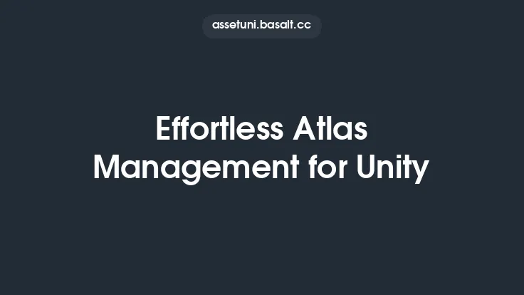 Effortless Atlas Management for Unity Thumbnail