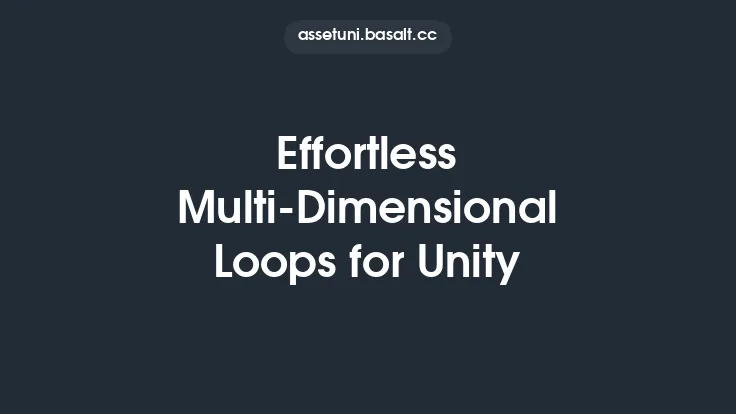 Effortless Multi-Dimensional Loops for Unity Thumbnail