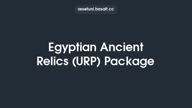 Egyptian Ancient Relics (URP) Package Thumbnail