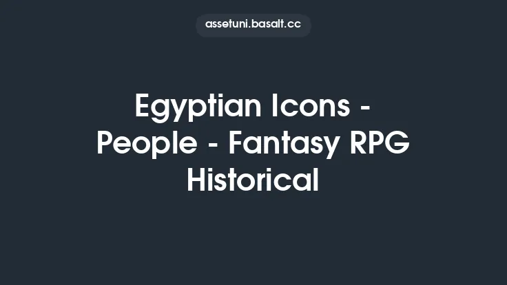 Egyptian Icons - People - Fantasy RPG Historical Thumbnail