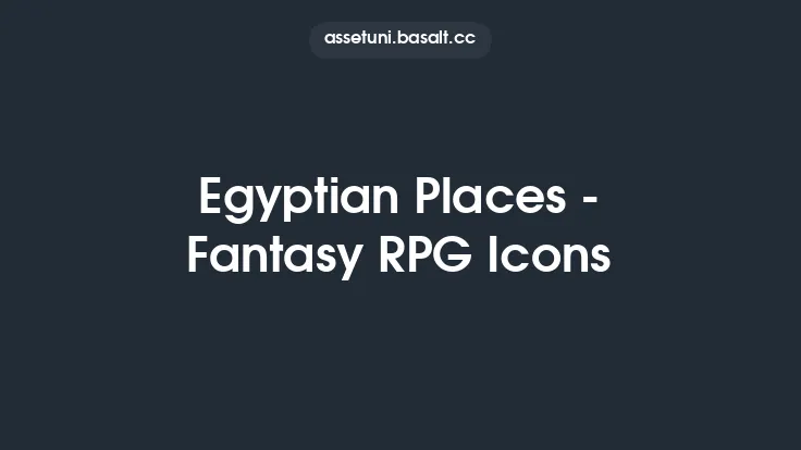 Egyptian Places - Fantasy RPG Icons Thumbnail