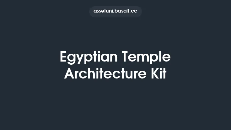 Egyptian Temple Architecture Kit Thumbnail