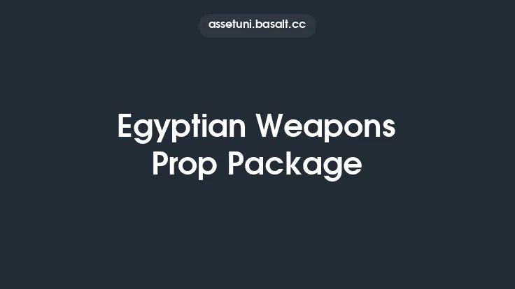 Egyptian Weapons Prop Package Thumbnail