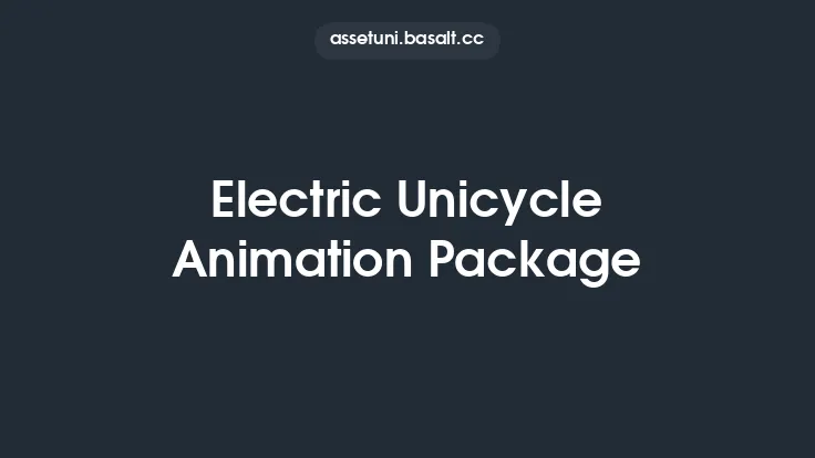 Electric Unicycle Animation Package Thumbnail