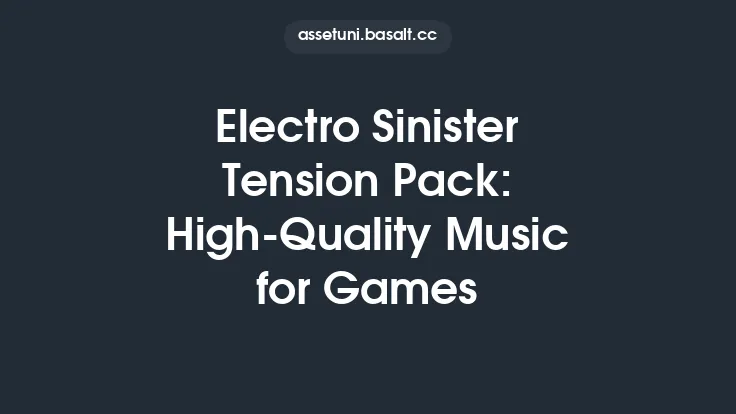 Electro Sinister Tension Pack: High-Quality Music for Games Thumbnail