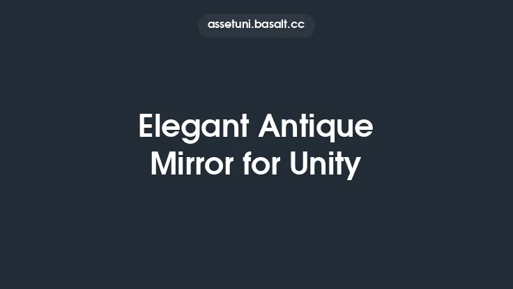 Elegant Antique Mirror for Unity Thumbnail