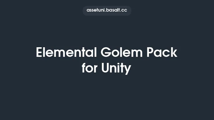 Elemental Golem Pack for Unity Thumbnail