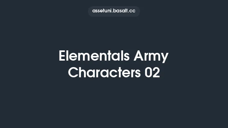 Elementals Army Characters 02 Thumbnail