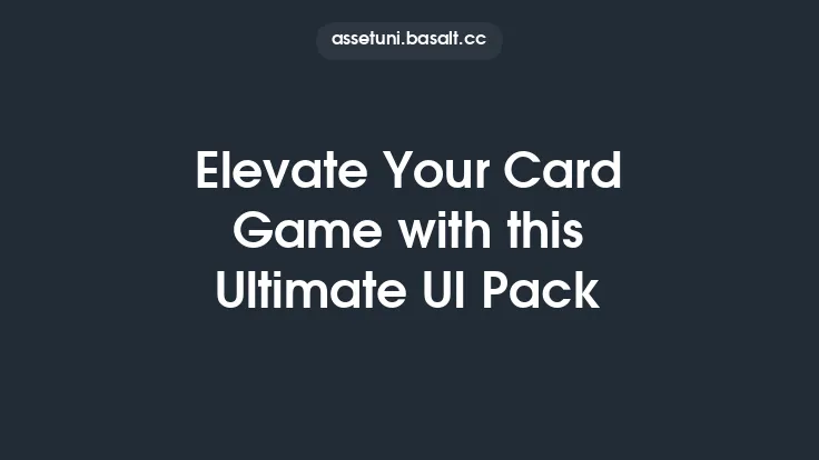 Elevate Your Card Game with this Ultimate UI Pack Thumbnail