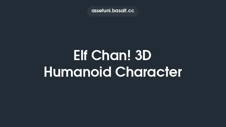 Elf Chan! 3D Humanoid Character Thumbnail