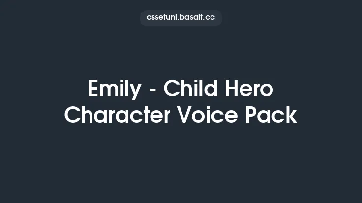 Emily - Child Hero Character Voice Pack Thumbnail