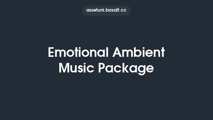Emotional Ambient Music Package Thumbnail