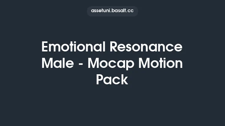 Emotional Resonance Male - Mocap Motion Pack Thumbnail