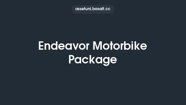 Endeavor Motorbike Package Thumbnail