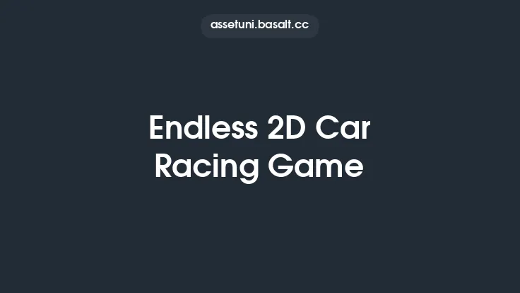 Endless 2D Car Racing Game Thumbnail