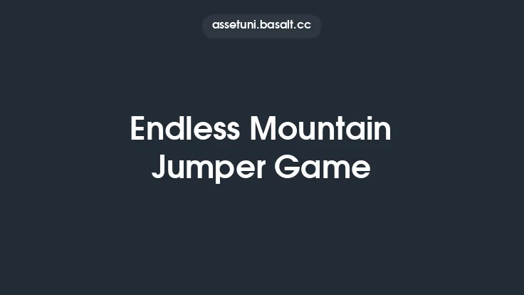Endless Mountain Jumper Game Thumbnail