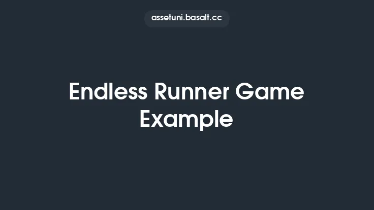 Endless Runner Game Example Thumbnail