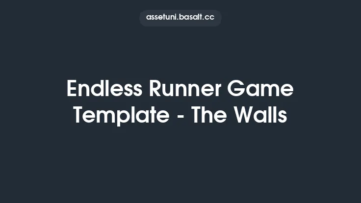 Endless Runner Game Template - The Walls Thumbnail