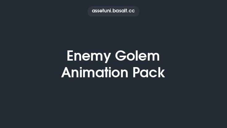 Enemy Golem Animation Pack Thumbnail