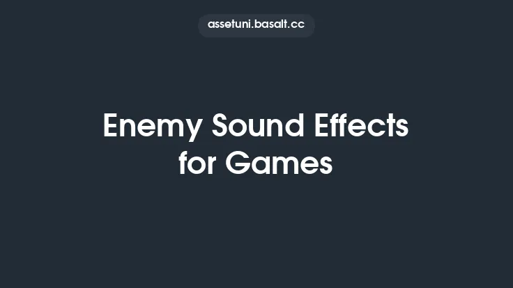Enemy Sound Effects for Games Thumbnail