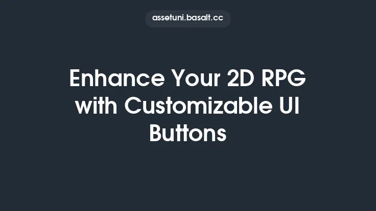 Enhance Your 2D RPG with Customizable UI Buttons Thumbnail