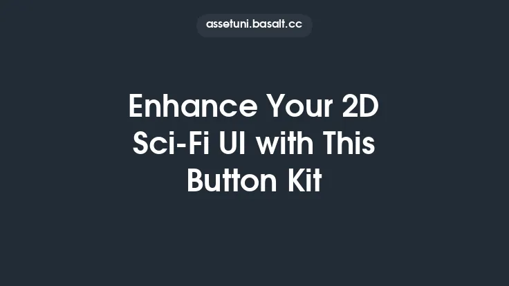 Enhance Your 2D Sci-Fi UI with This Button Kit Thumbnail