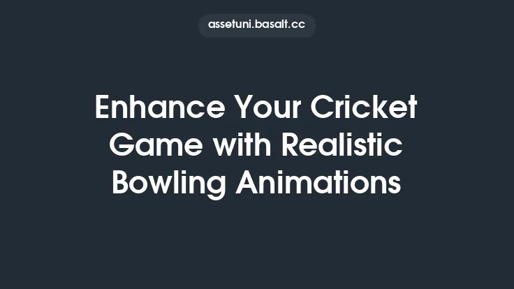 Enhance Your Cricket Game with Realistic Bowling Animations Thumbnail