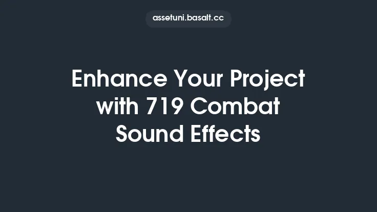 Enhance Your Project with 719 Combat Sound Effects Thumbnail