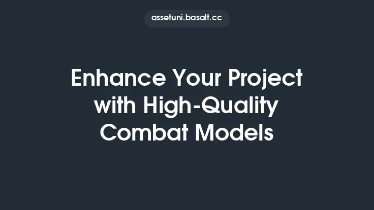 Enhance Your Project with High-Quality Combat Models Thumbnail