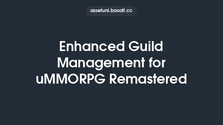 Enhanced Guild Management for uMMORPG Remastered Thumbnail