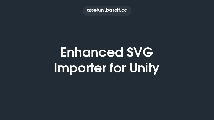 Enhanced SVG Importer for Unity Thumbnail