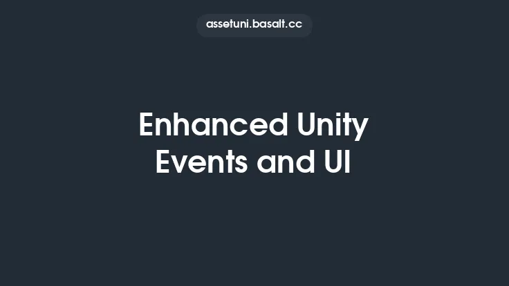 Enhanced Unity Events and UI Thumbnail