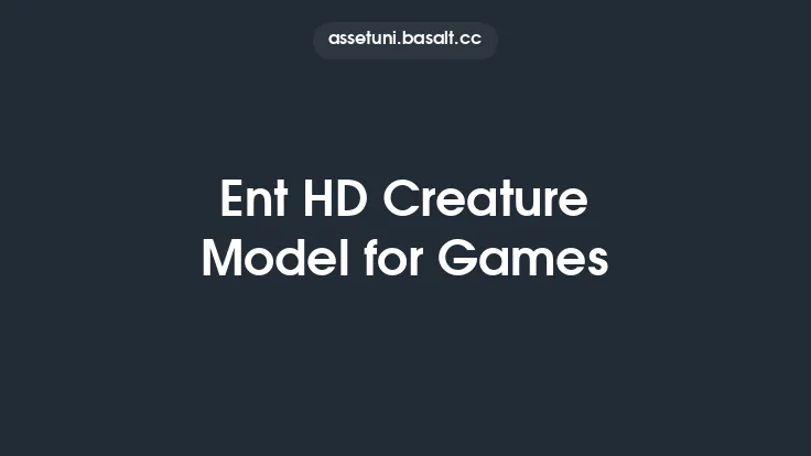 Ent HD Creature Model for Games Thumbnail