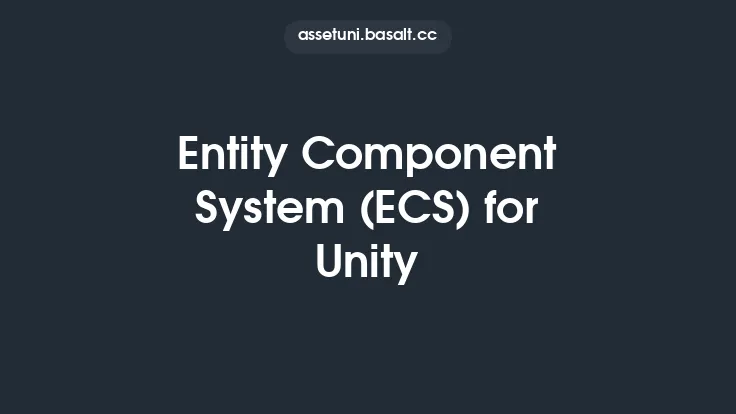 Entity Component System (ECS) for Unity Thumbnail