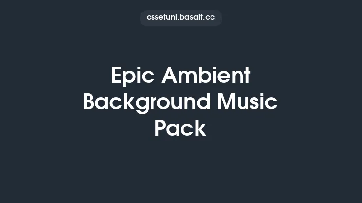 Epic Ambient Background Music Pack Thumbnail