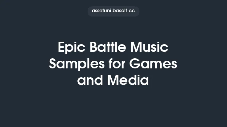 Epic Battle Music Samples for Games and Media Thumbnail