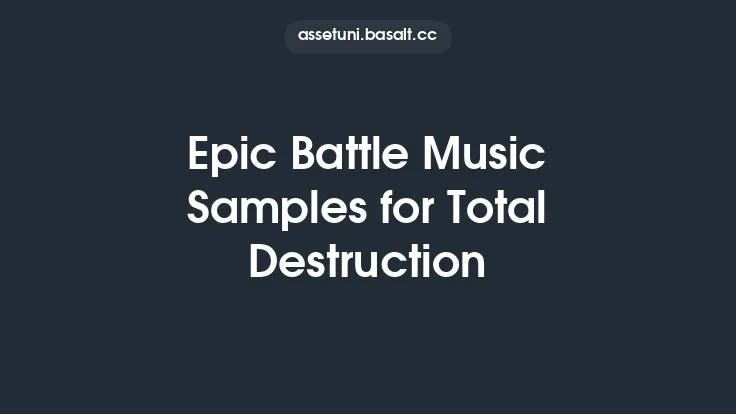 Epic Battle Music Samples for Total Destruction Thumbnail