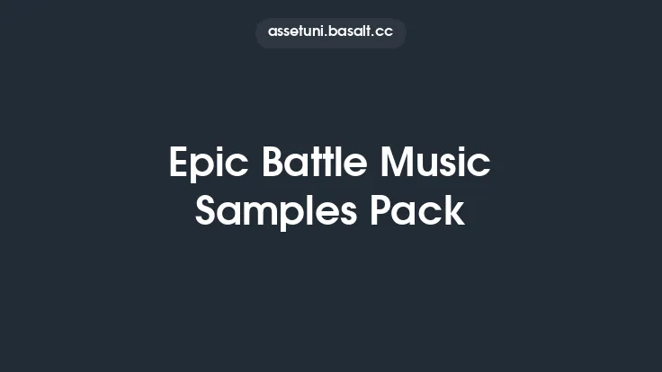 Epic Battle Music Samples Pack Thumbnail