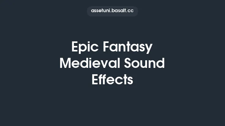 Epic Fantasy Medieval Sound Effects Thumbnail