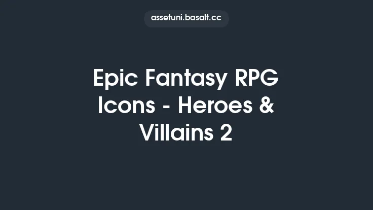 Epic Fantasy RPG Icons - Heroes & Villains 2 Thumbnail