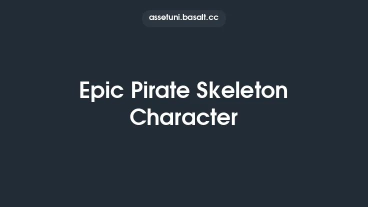 Epic Pirate Skeleton Character Thumbnail