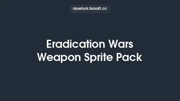 Eradication Wars Weapon Sprite Pack Thumbnail