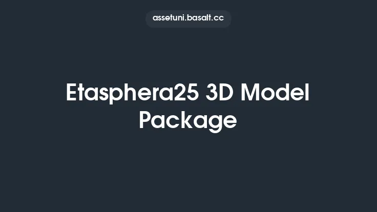 Etasphera25 3D Model Package Thumbnail