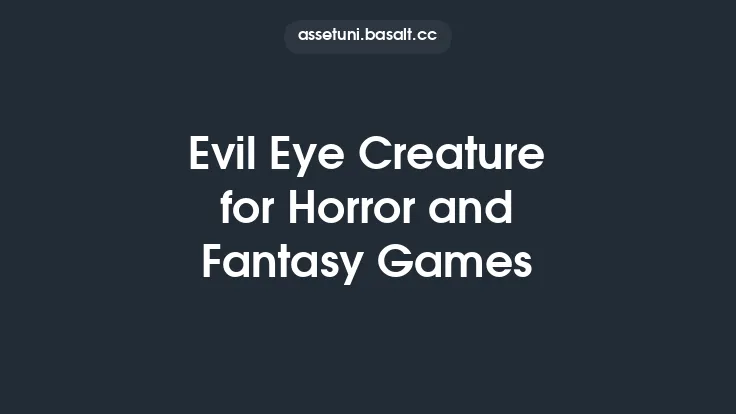 Evil Eye Creature for Horror and Fantasy Games Thumbnail