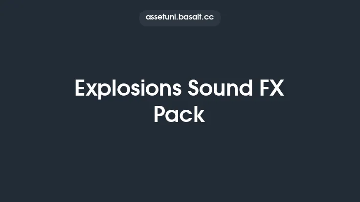 Explosions Sound FX Pack Thumbnail