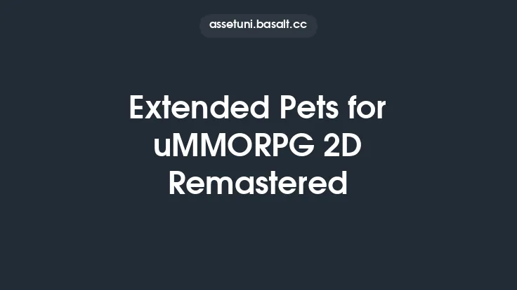Extended Pets for uMMORPG 2D Remastered Thumbnail