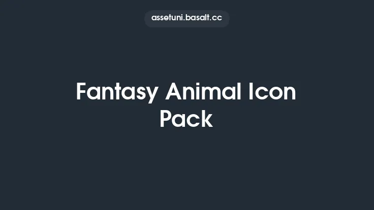 Fantasy Animal Icon Pack Thumbnail
