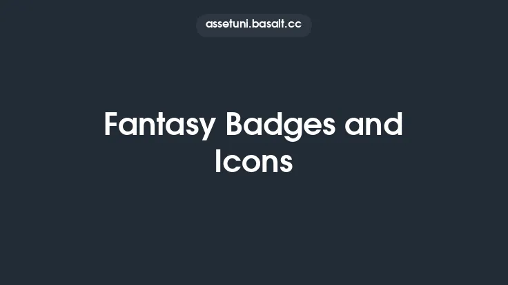 Fantasy Badges and Icons Thumbnail